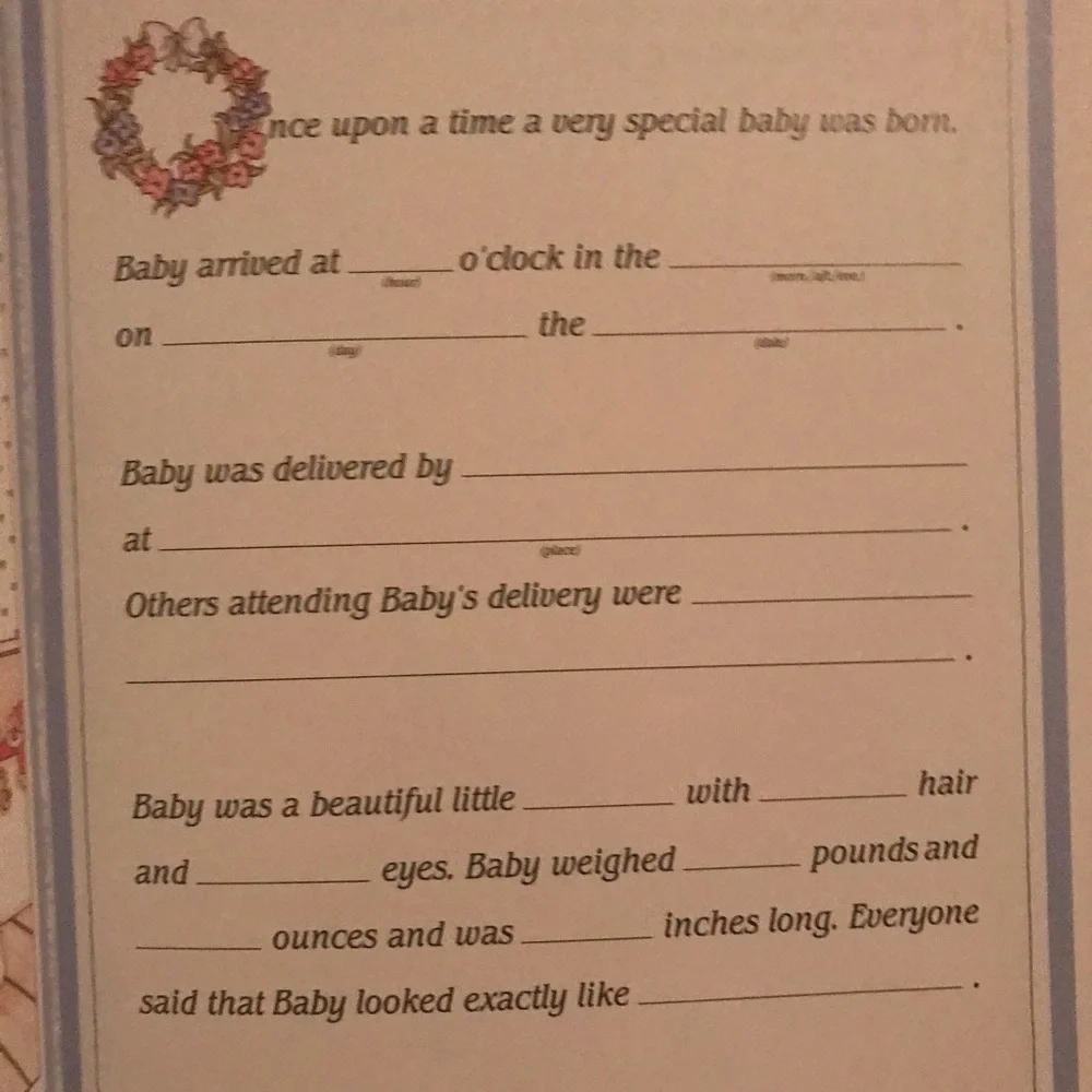 Baby Memory Book - Picture 3 of 3